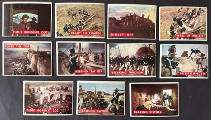 1956 Topps Davy Crockett green back partial Set (59/80)