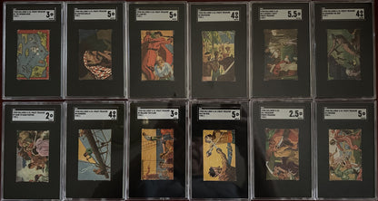 1930s Holloway's R110 "Pirate Treasure" Cards Complete set (48) SGC-Graded