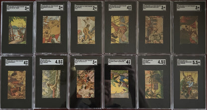 1930s Holloway's R110 "Pirate Treasure" Cards Complete set (48) SGC-Graded