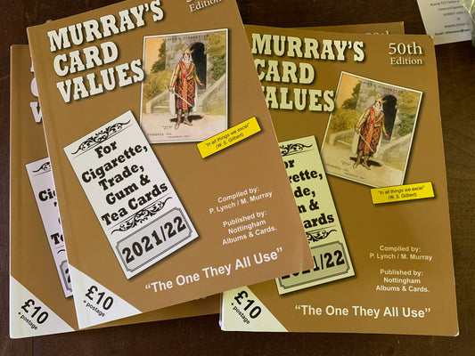 Murray's Card Values Guide 2021/2022 edition.