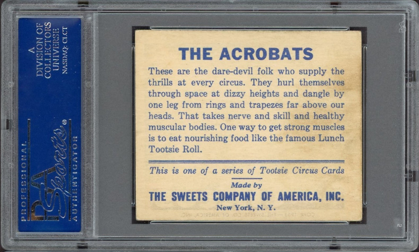 1933 R152 Tootsie Circus "The Acrobats" (PSA 5 EX)