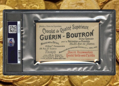 1919 Guerin-Boutron Chocolates #55 President WILLIAM McKINLEY Card (PSA 6 EX/MT)