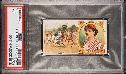 1889 N165 Goodwin & Co Games & Sports Series POLO (PSA 5 EX)