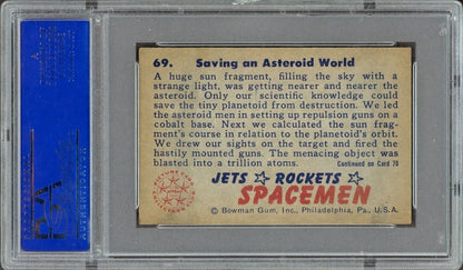 1951 Bowman Jets Rockets and Spacemen #69 (PSA 7 NM) Mid-Number